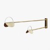 Миниатюра фото бра inodesign bolia gold 41.5035 | 220svet.ru